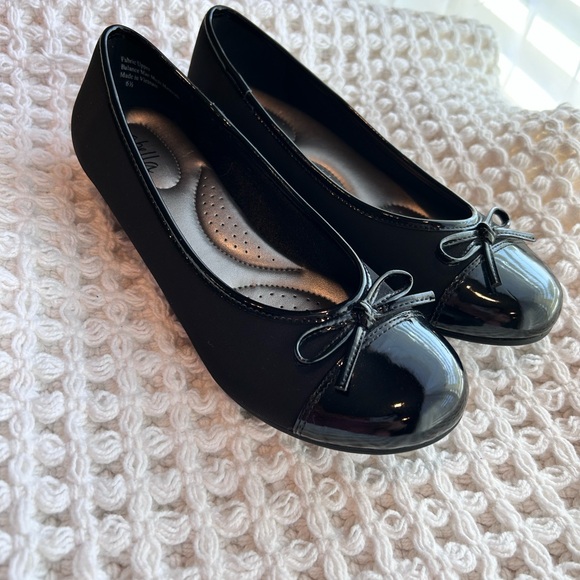 Abella black ballet flats - Picture 1 of 6